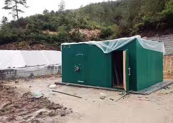 荣县露天如何存放爆破线放炮线等爆破器材？